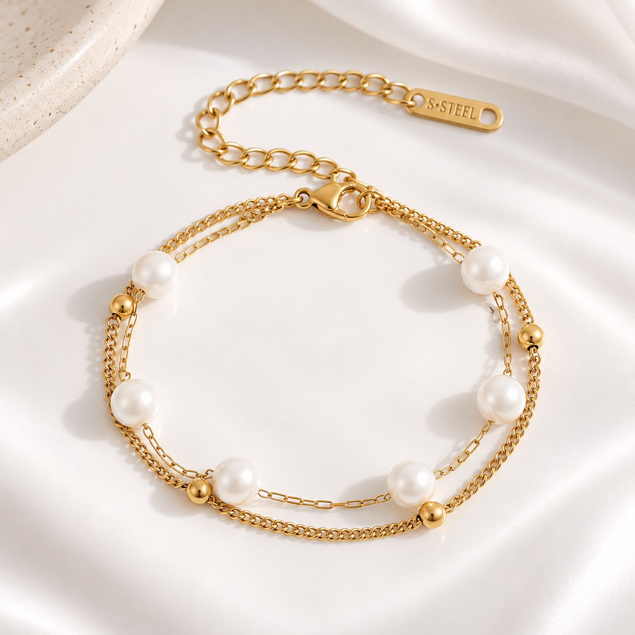Amelie Gold Bracelet