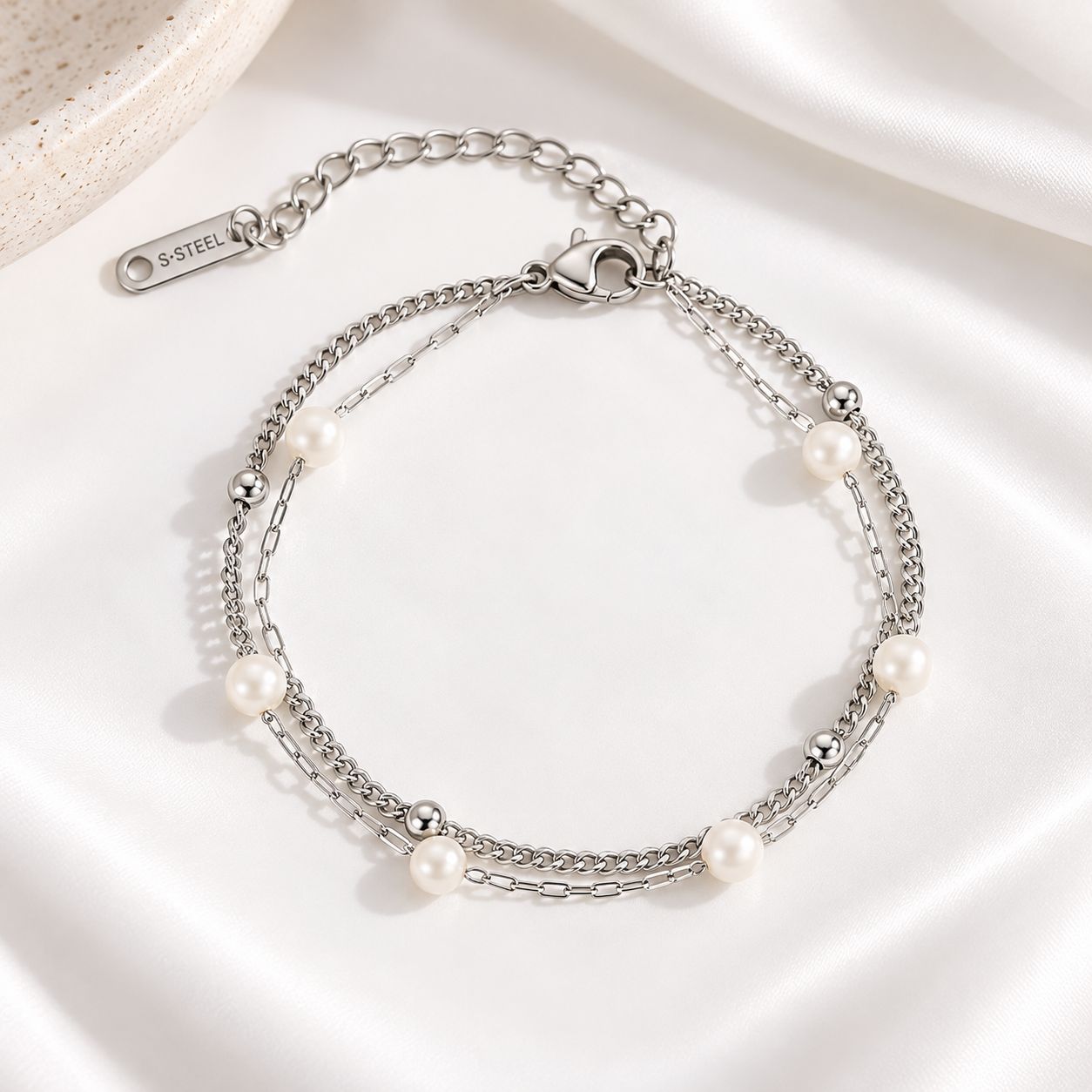 Amelie Silver Bracelet