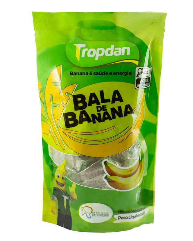 150g package of sugared banana candies, box of 2 packages.