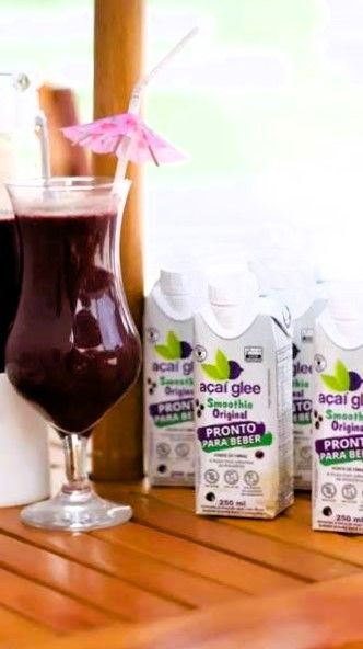 1 Pallet of Açaí Glee Smoothie Ready to Drink 8.45 fl oz (250 ml); sales by email only.