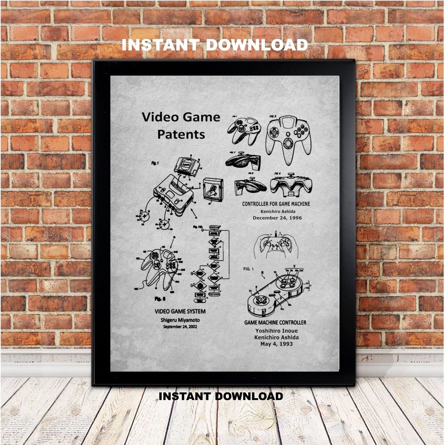 Printable Video Game   A Curated Collection of Gaming Patents