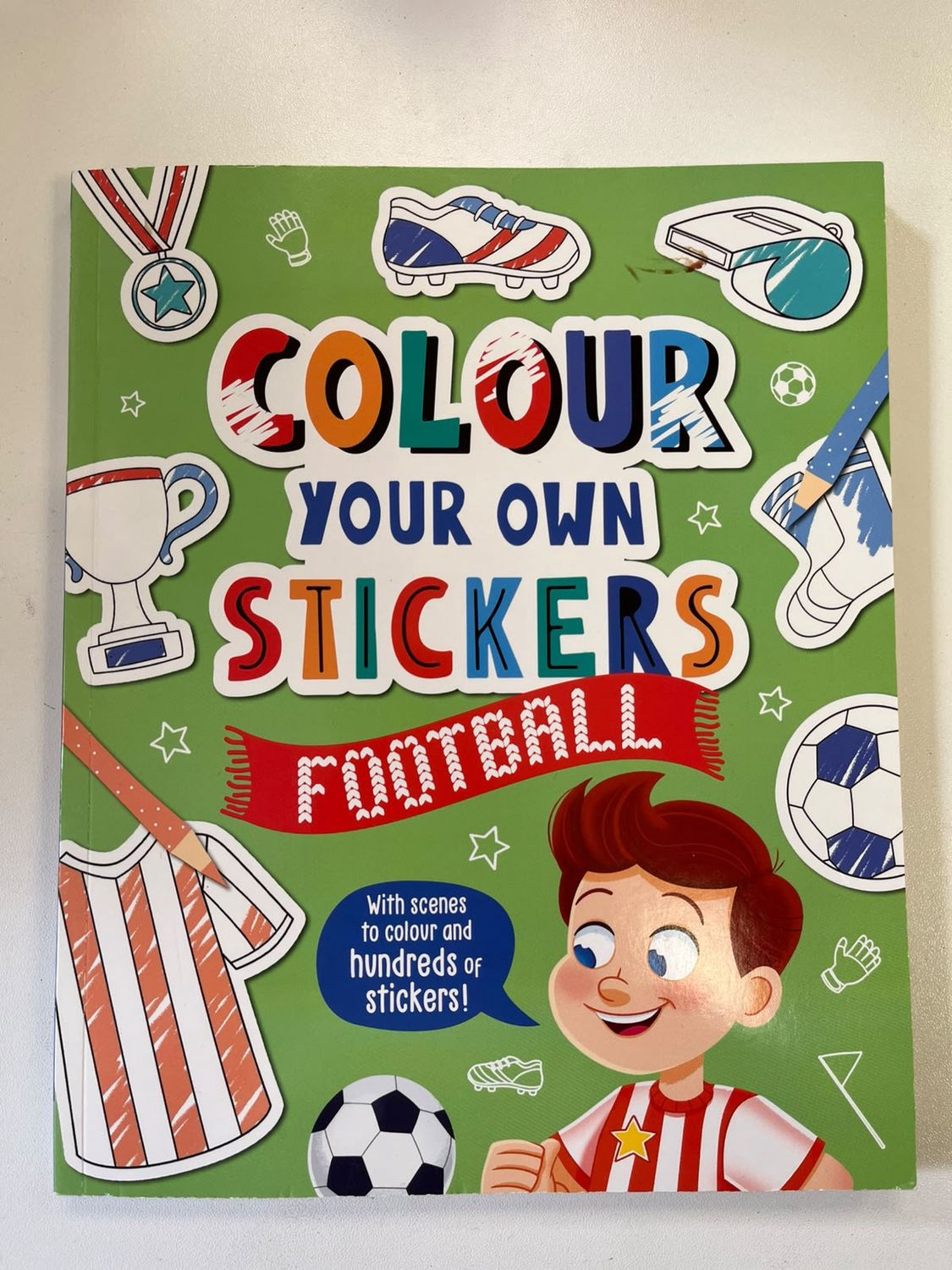 STICKER BOOK, Age: 6 YEARS UP, Type: FOOTBALL