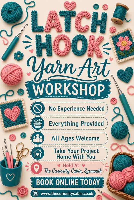Latch Hook Yarn Art Workshop
