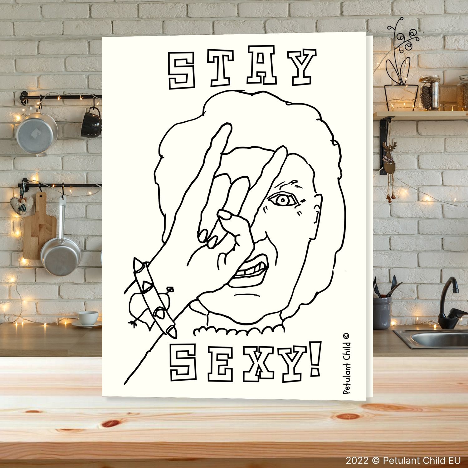 Stay Sexy kartolina