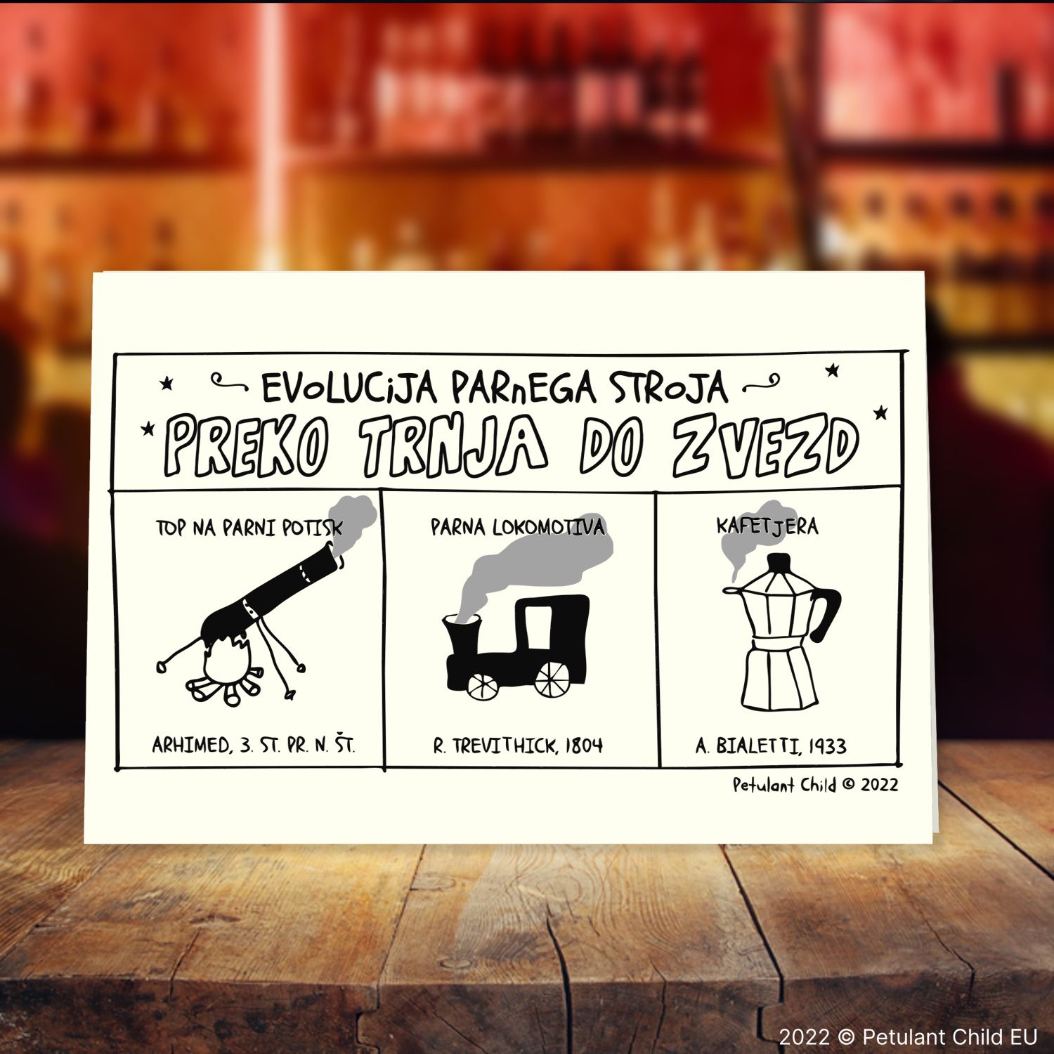 Kafetjera kartolina