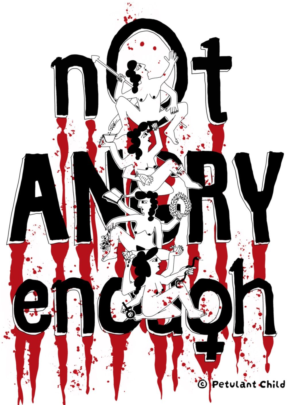 NOT ANGRY ENOUGH t-shirt