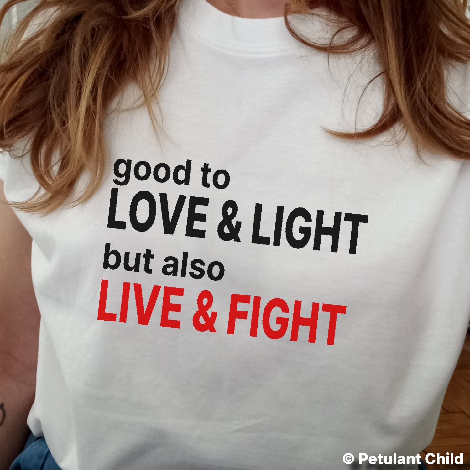 LOVE &amp; LIGHT t-shirt