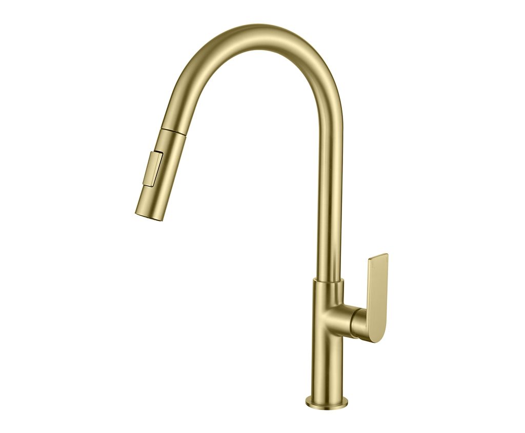 Miscelatore lavello con docetta estraibile serie Alpha