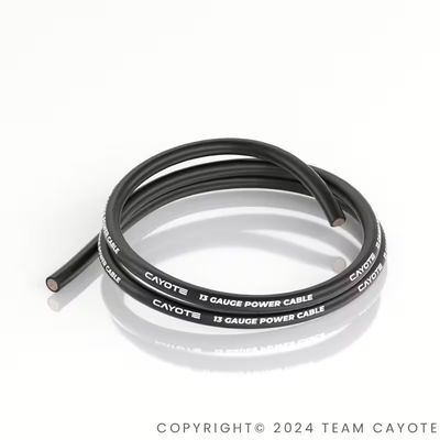CAYOTE 13AWG Silicone Cable (100cm)- Black