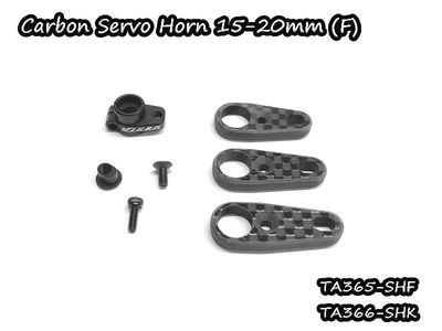 Vigor Carbon Servohorn Set 15-20mm 25T (Futaba, PowerHD)