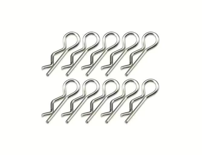 MR33 Body Clips M Silver (10) MR33 Body Clips M Silver (10)