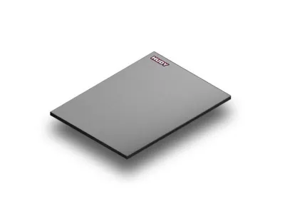 Hudy Flat Set-up Board for 1/10 & 1/12 On Road - Lightweight - Silver grey