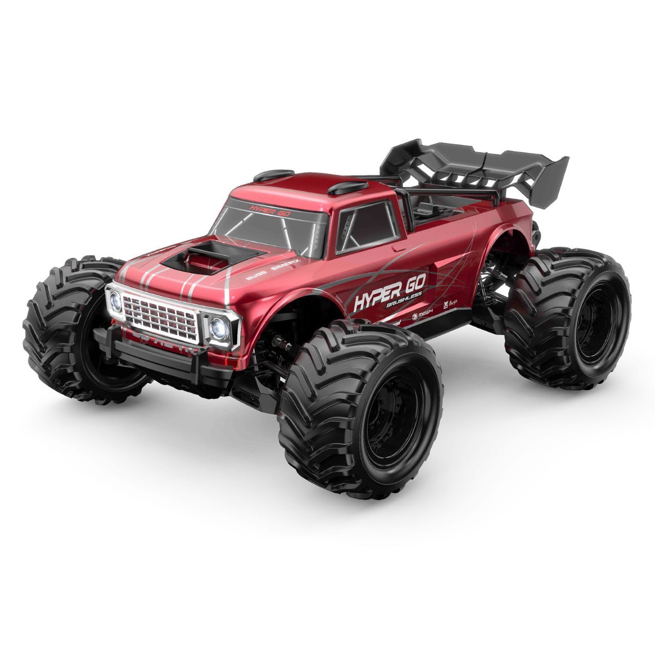 MJX Hyper GO 10210 Truck 1/10 Brushless 4WD RTR Red MJX Hyper GO 10210 Truck 1/10 Brushless 4WD RTR Red