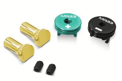 MR33 Heatsink Gold Connector Set 5mm - Mint/Black