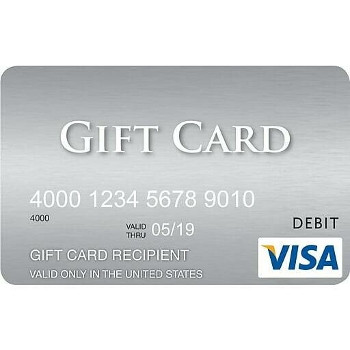 $100 Visa Gift Card