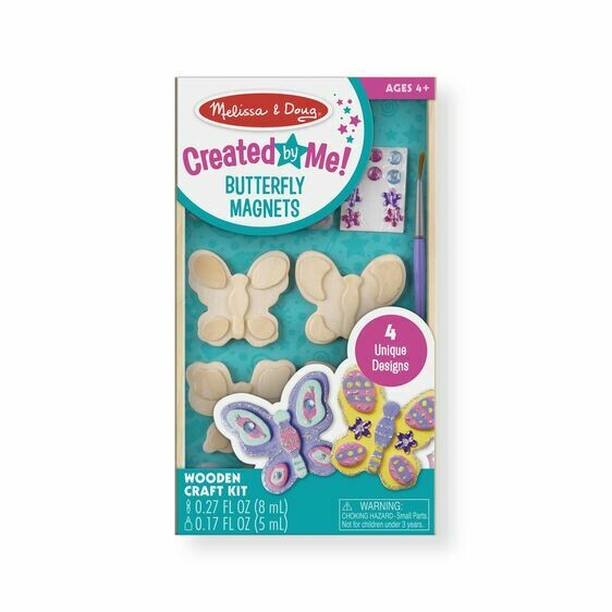 Created by ME! Butterfly Magnets