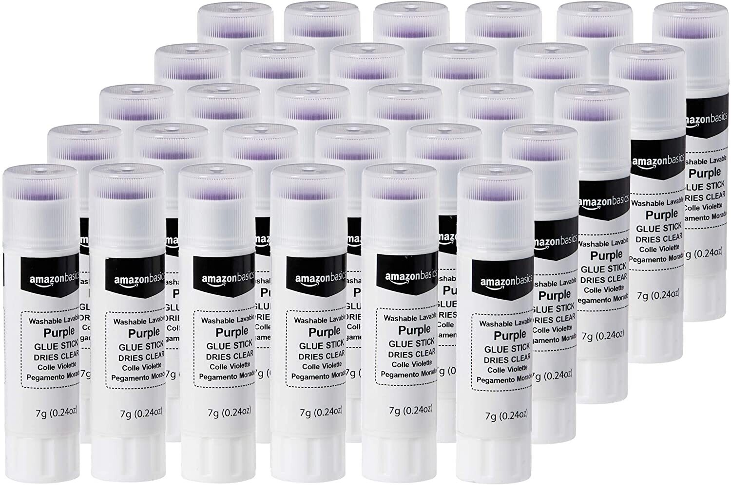 Purple Glue Stick Pack of 60