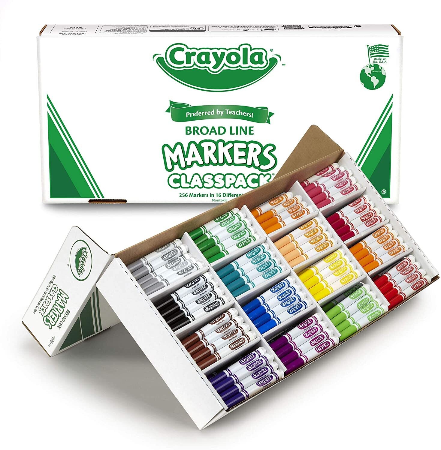 Crayola Class Marker Pack (256 Total Markers)