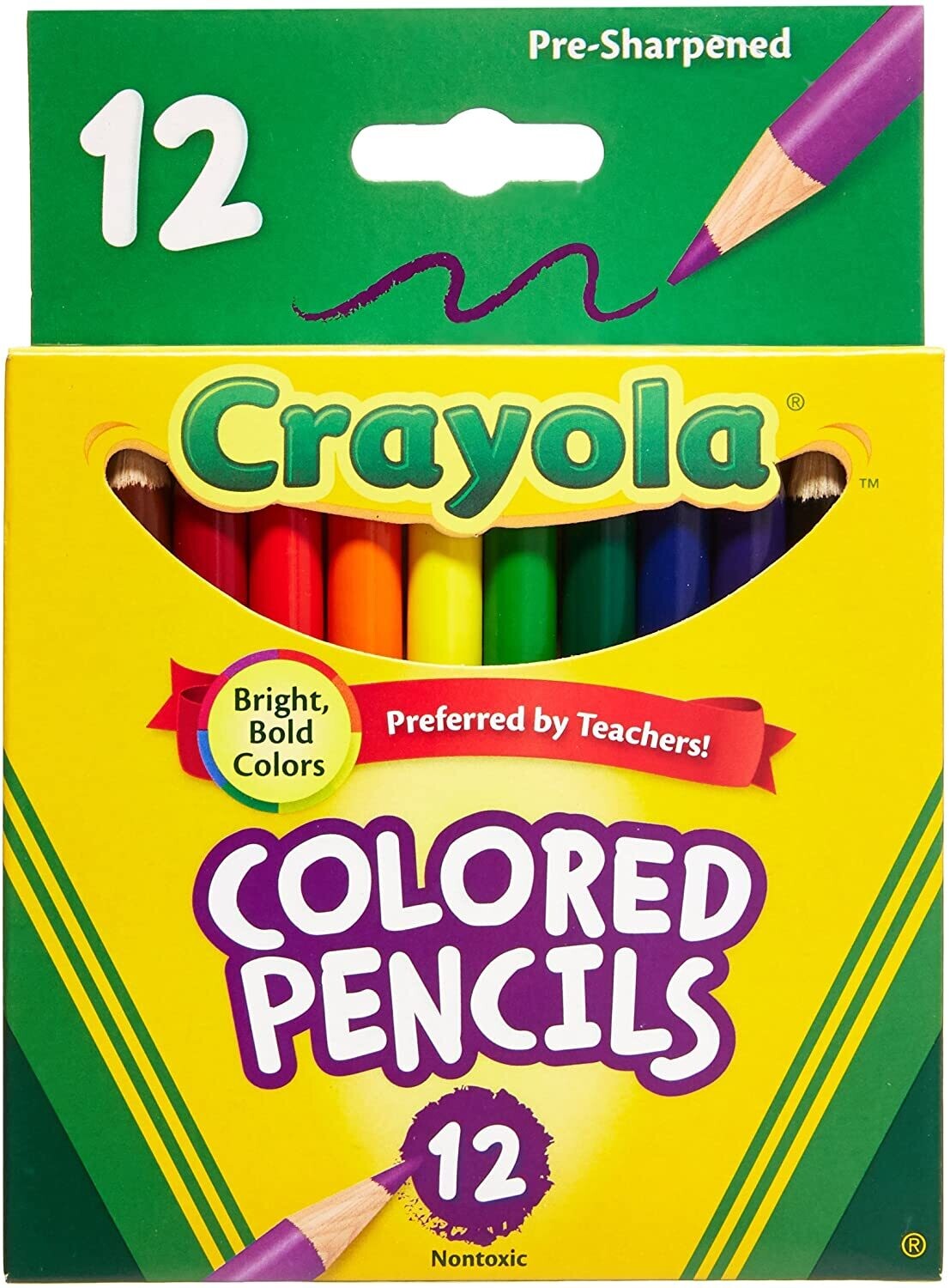 Crayola Short Colored Pencils (1 pack)