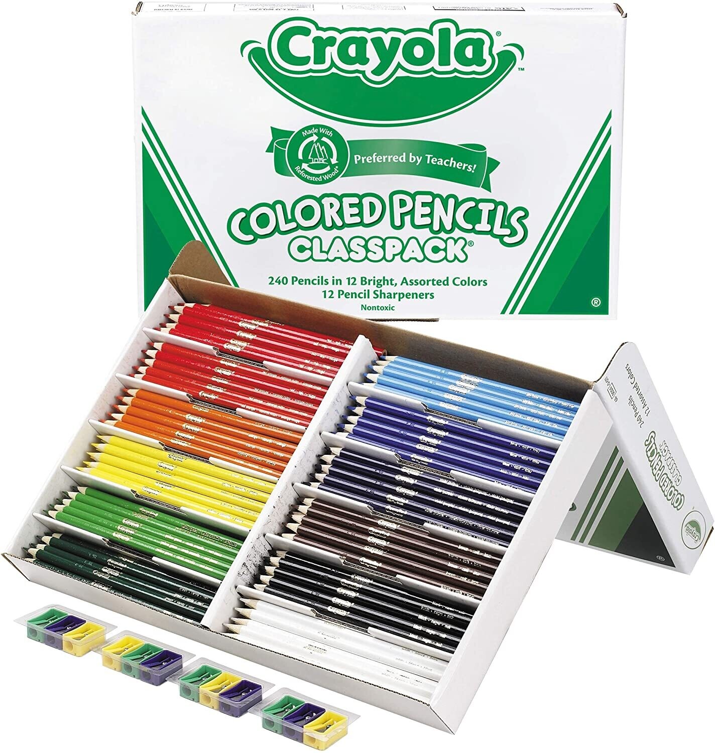 Crayola Class Colored Pencil Pack (240 Total Colored Pencils)