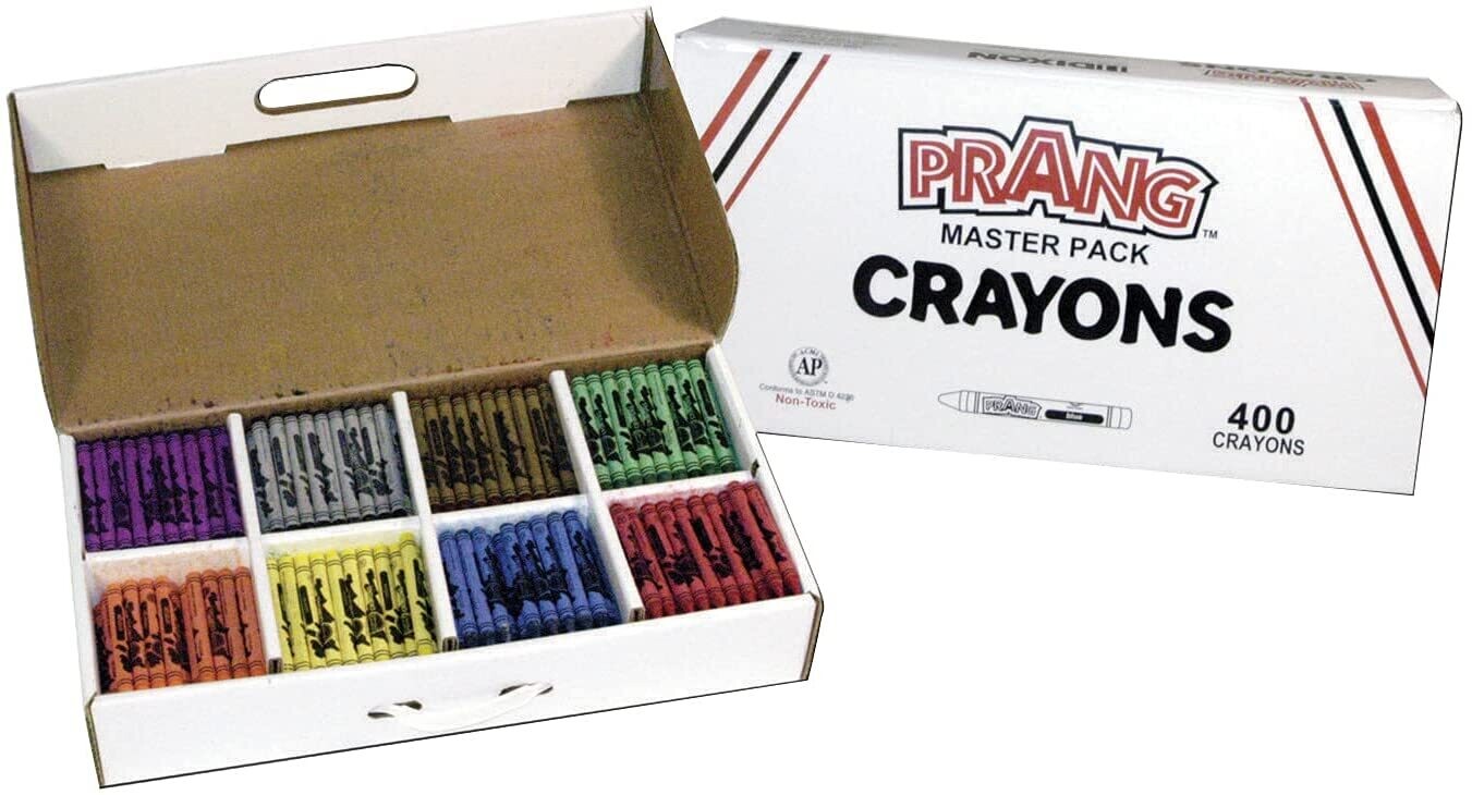 Prang Class Crayon Pack (50 crayons of each color, 8 colors)