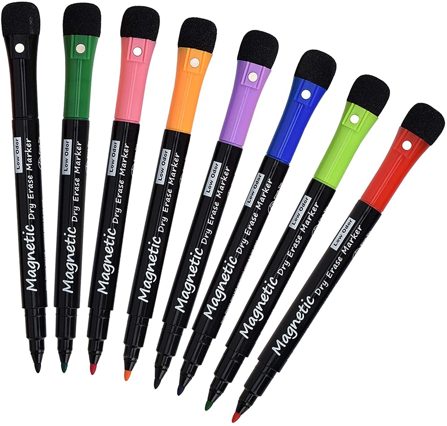 Amazon 8 Count Magnetic Color Dry Erase Markers