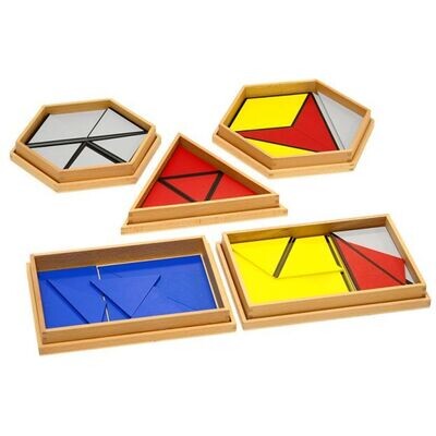 Constructive Triangles with 5 Boxes