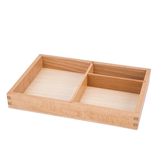 Three-Part Wooden Box Language Materials