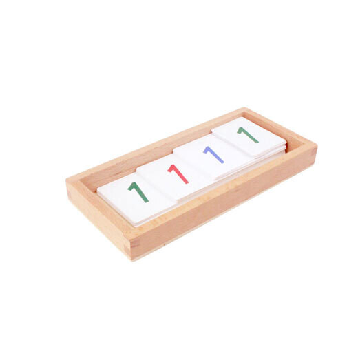 Small PVC Number Cards with Box (1-9000)