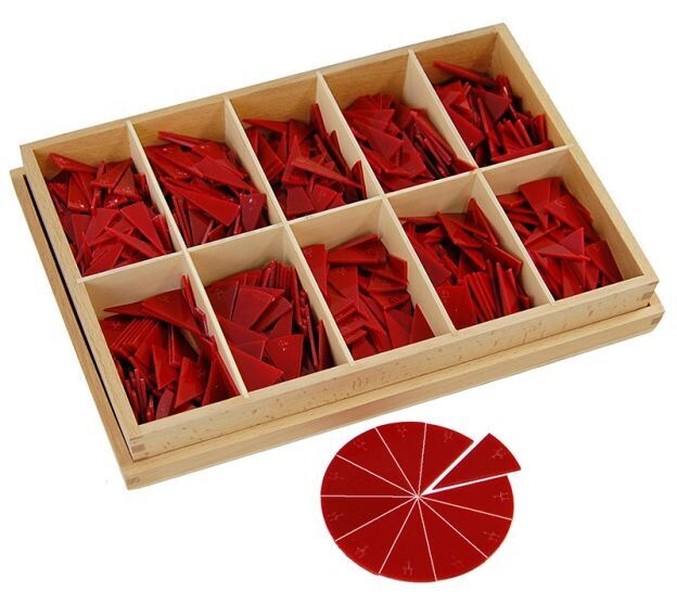 Cut-Out Labeled Fraction Circles (11-20)