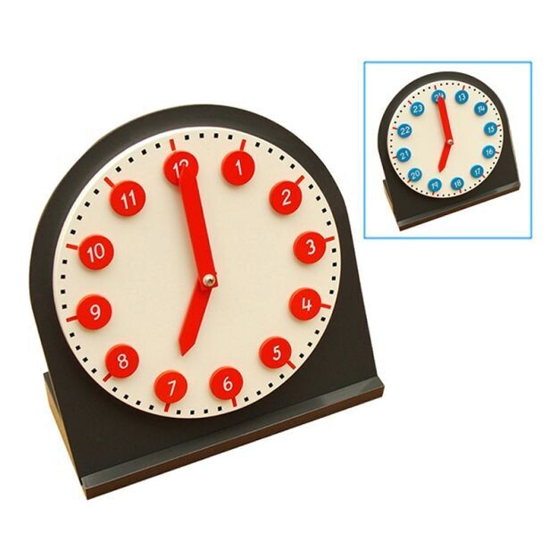 Clock with Movable Hands