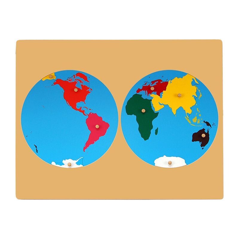 Puzzle Map of World