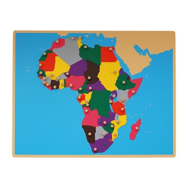 Puzzle Map of Africa