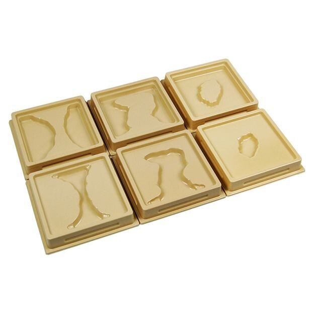 Land and Water Form Trays: Set 1