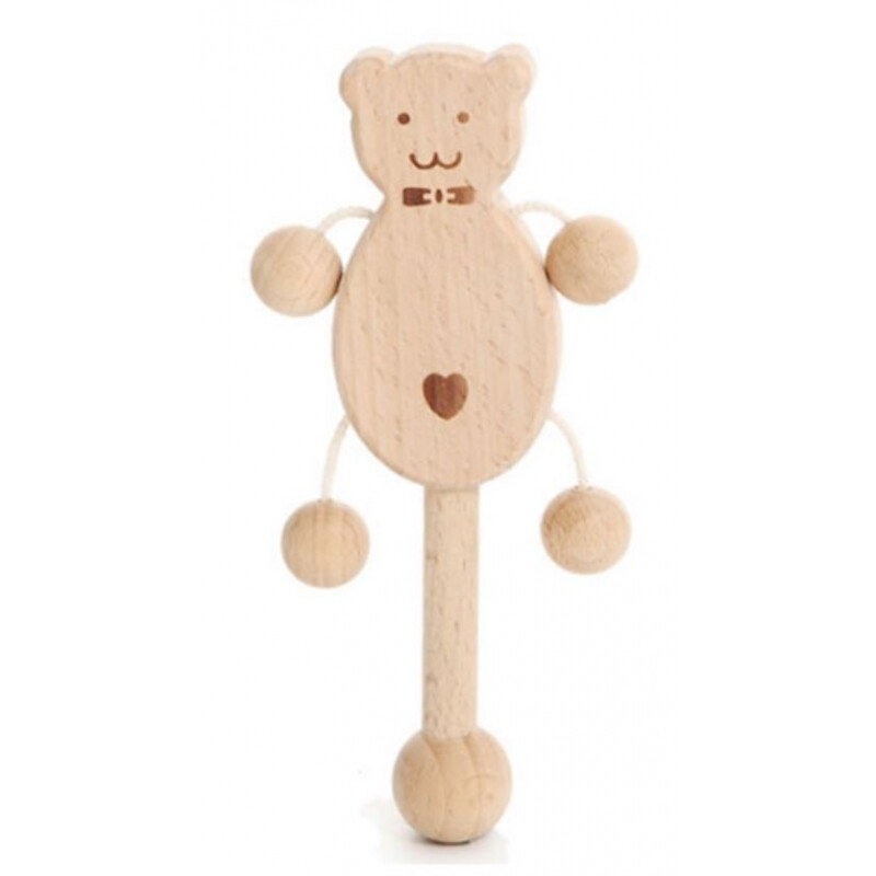Small Wooden Rattles