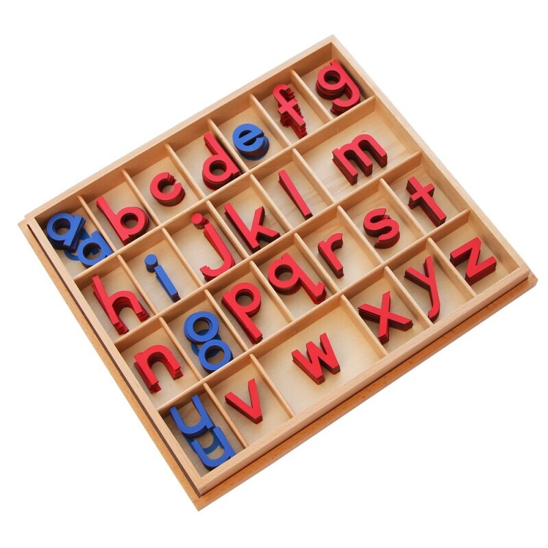 Wood-Small Movable Alphabet