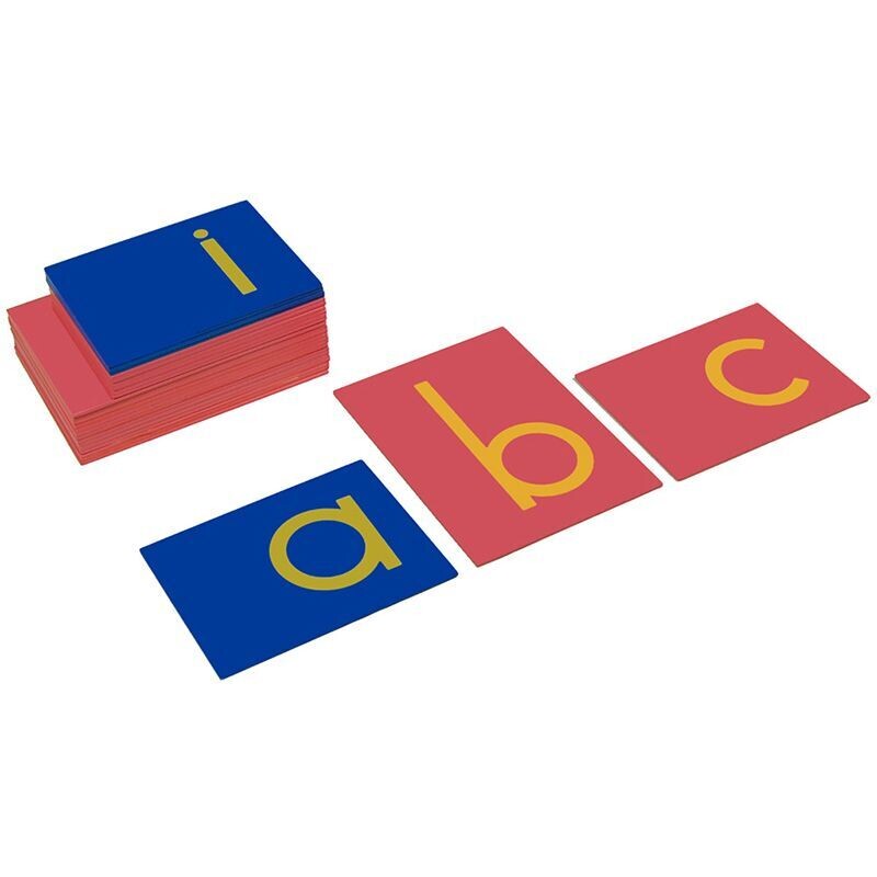 Lower Case Sandpaper Letters