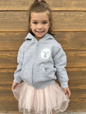 Toddler Grey Zip Up