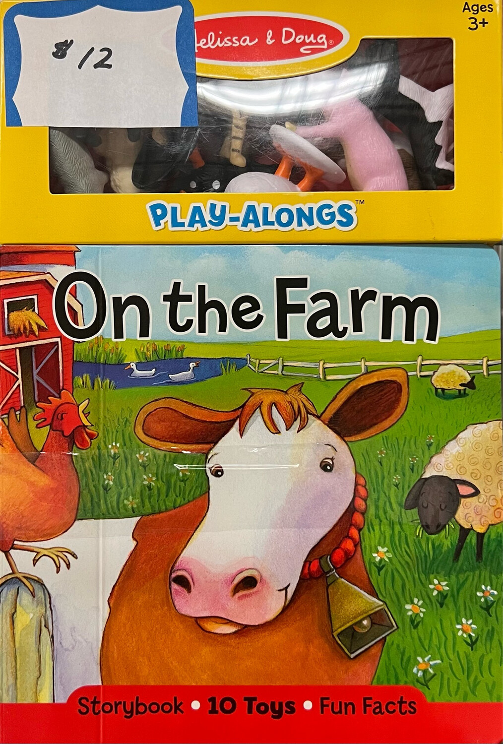 On The Farm Storybook With Toys