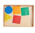 Geometric Shape Threading Toy