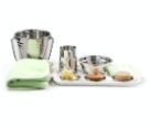 Washing a Table-IC- (Cloth Apron)
