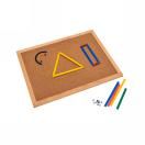 Cork Workboard For Geometry Sticks