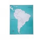 Unlabeled South America Control Map