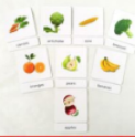 Sorting Cards-Fruits &amp; Vegetables EN