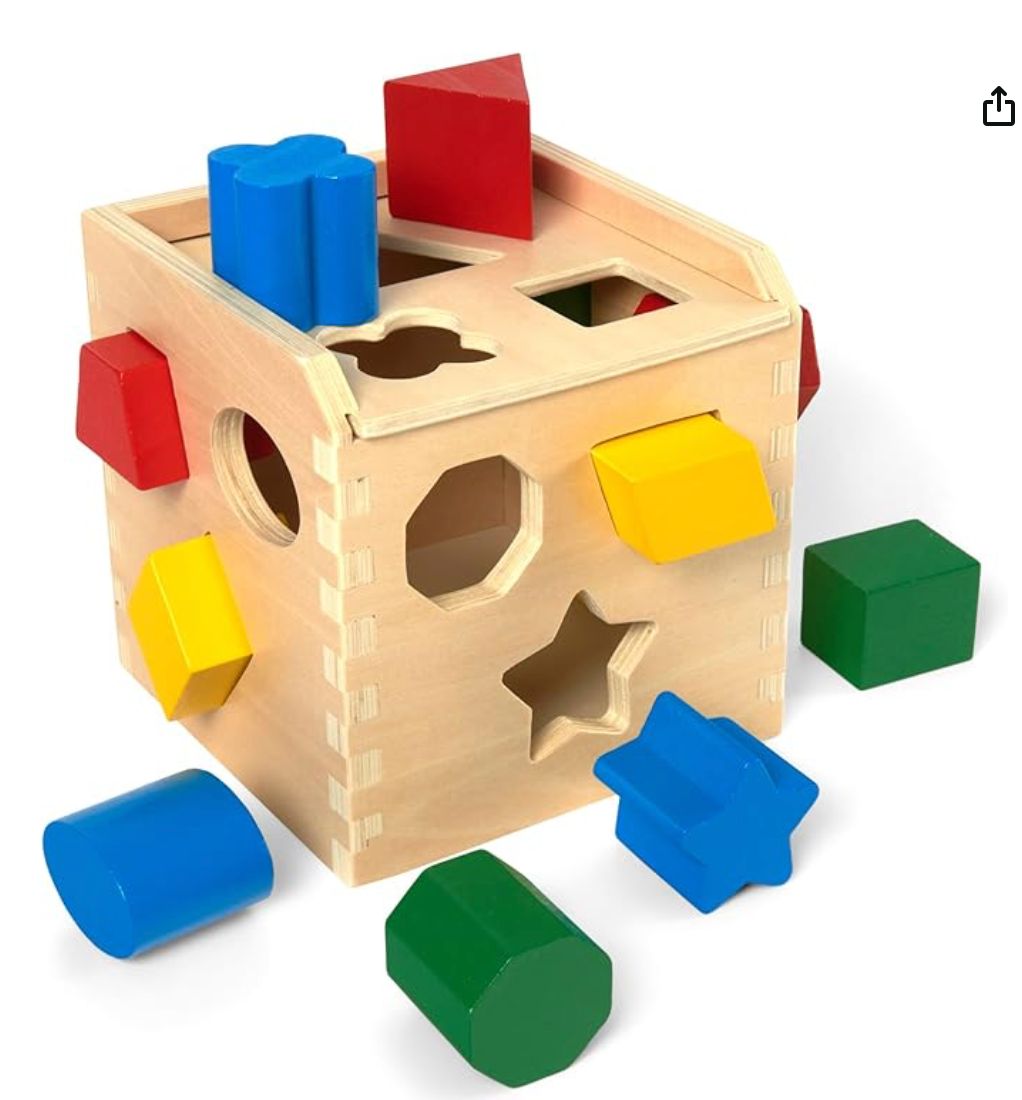 Melissa &amp; Doug Shape Sorting Cube