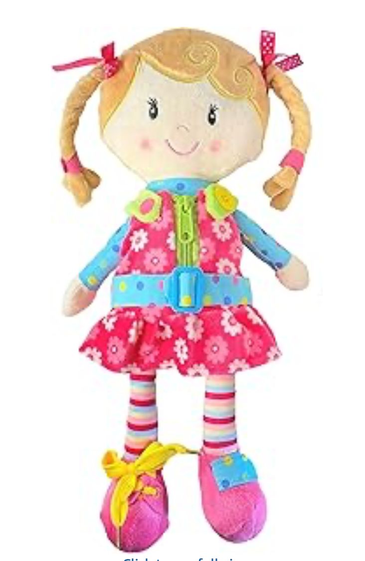 Sugar Snap Plush Doll for Toddlers
