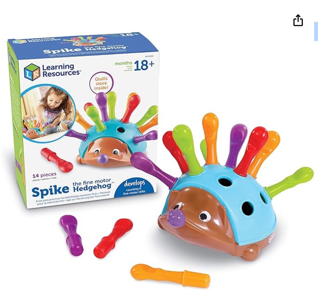 Spike The Fine Motor Hedgehog