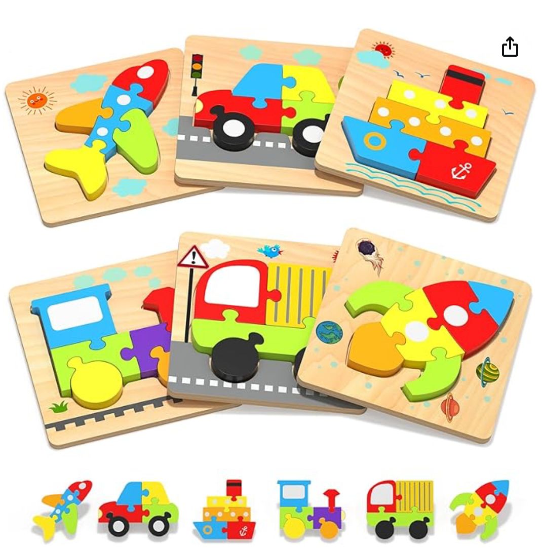 Wooden Toddler Puzzles