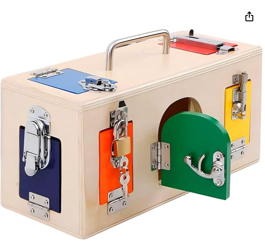 Montessori Lock and Key Toy