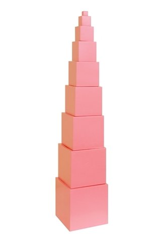 Pink Tower Stand